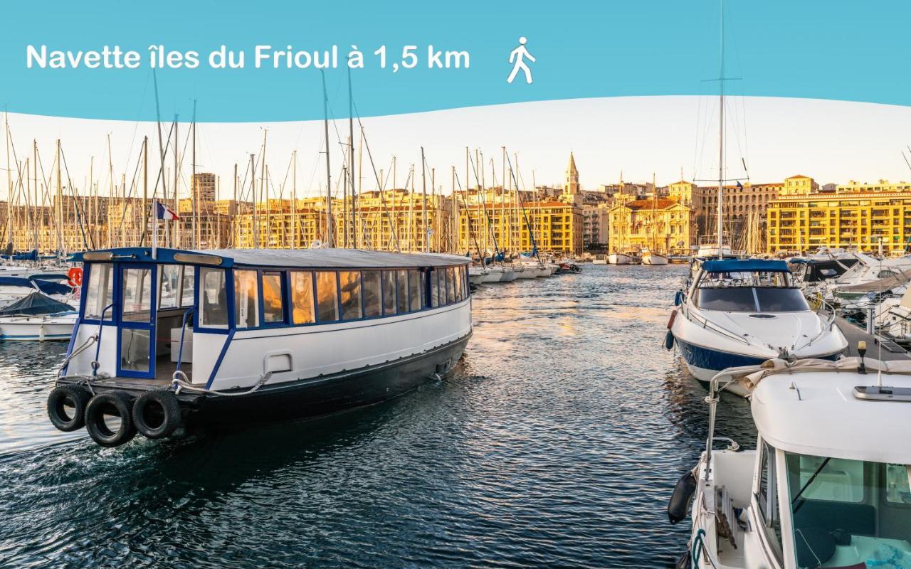 Aux Pieds De La Bonne Mere - Centre - Wifi Марсель Экстерьер фото